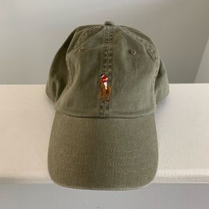 Ralph Lauren Polo military green hat